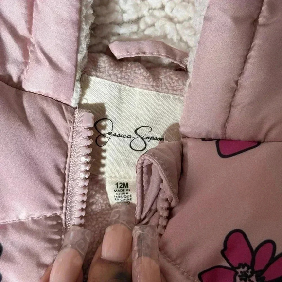 Jessica Simpson infant coat size 12 months - Picture 3 of 4